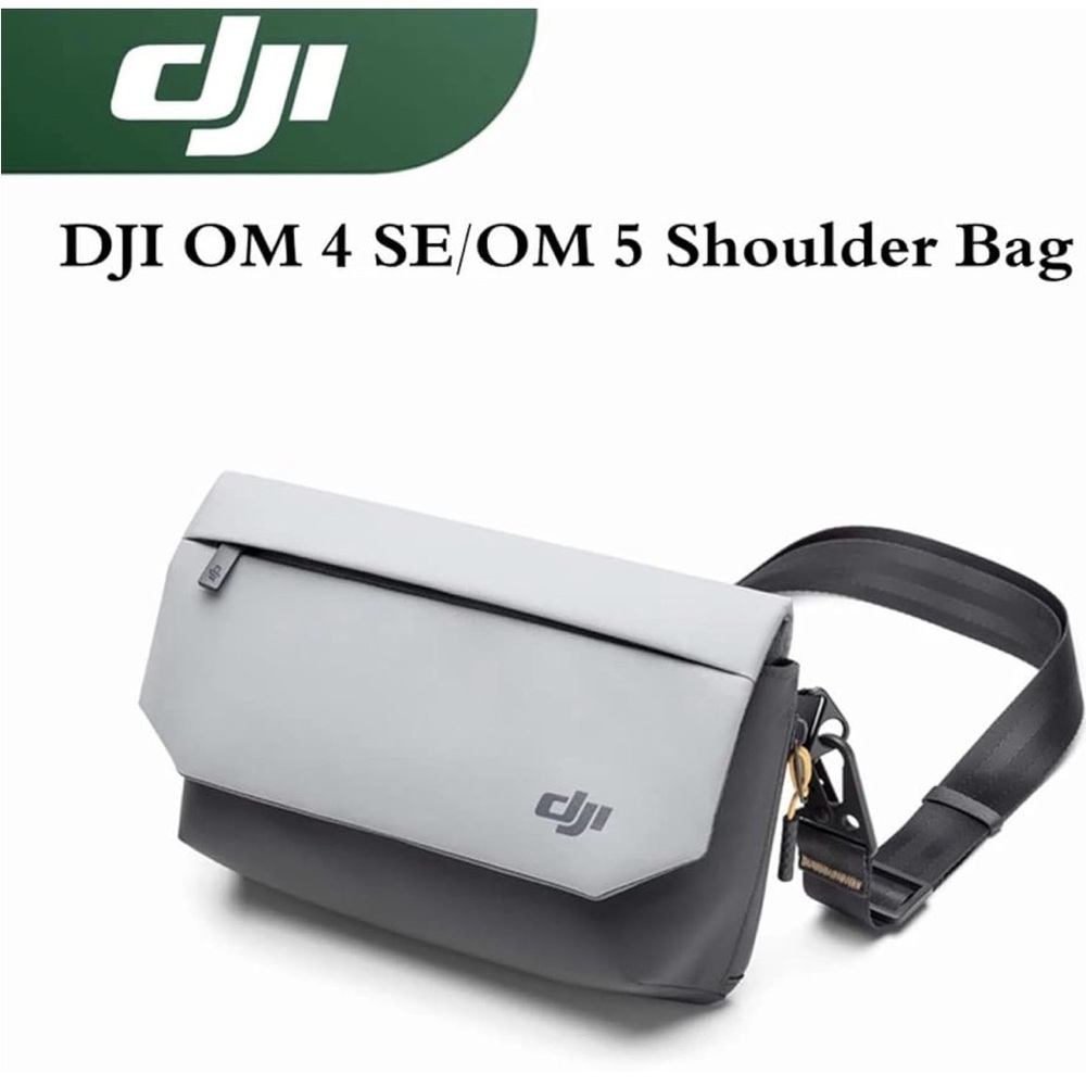NWT DJI OM 4/OM 5 Shoulder Bag – Gray Crossbody Tech Organizer